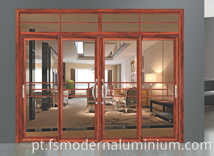 Aluminium window frame